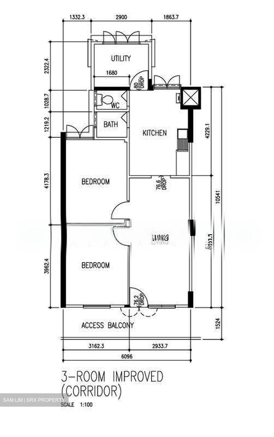 Blk 64 Kallang Bahru (Kallang/Whampoa), HDB 3 Rooms #625968521